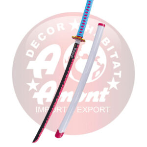 Katana de Bambu Demon Slayer empuñada por Kanroji Mitsuri