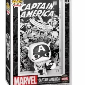Funko Pop! Cover Captain america (black and white) - Marvel