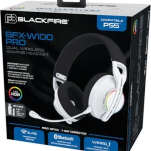 BLACKFIRE DUAL WIRELESS GAMING HEADSET BFX-W100 PRO