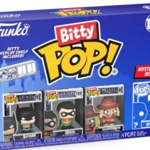 DC Pack de 4 Figuras Bitty POP! Vinyl Batman 2,5 cm
