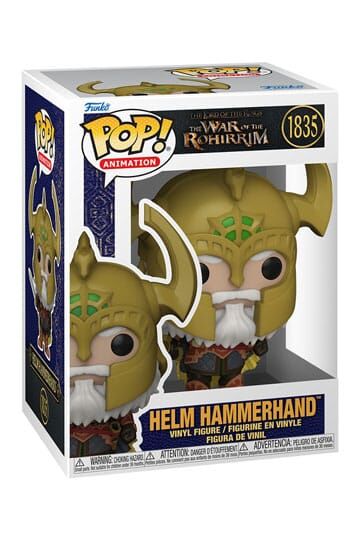 El Señor de los Anillos: la Guerra de los Rohirrim Figura POP! Movies Vinyl Helm Hammerhand 9 cm