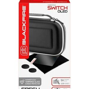 BLACKFIRE FRESH PACK OLED (CARRYING CASE/CRISTAL TEMPLADO/GAMUZA/2 THUMB)