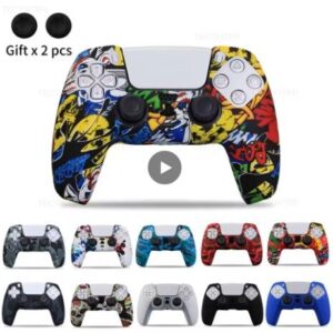 Funda protectora de silicona para controlador ps5