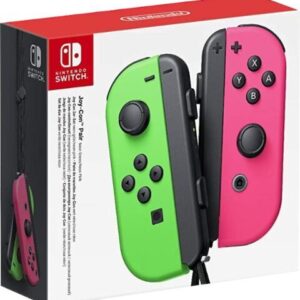 JOY-CON SET IZDA/DCHA VERDE/ROSA NEÓN