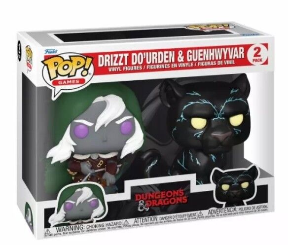 Pack Drizzt do'urden and guenhwyvar - Dungeons Dragons