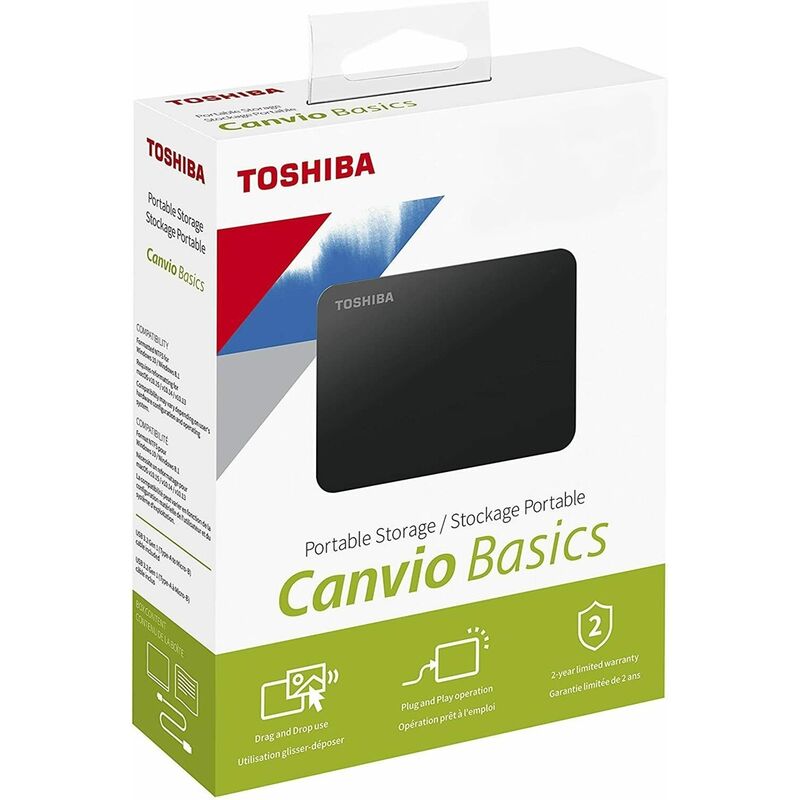 DISCO DURO EXTERNO HDD TOSHIBA 1TB