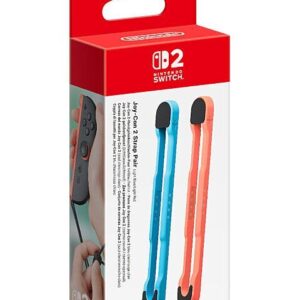 JOY-CON 2 STRAP PAIR CORREA DEL MANDO AZUL CLARO/ROJO CLARO (LIGHT BLUE / LIGHT RED)