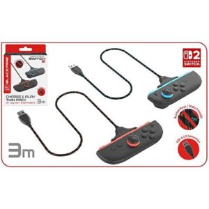 CHARGE PLAY TWIN PACK JOYCON 2 CONTROLLERS (3 METROS)