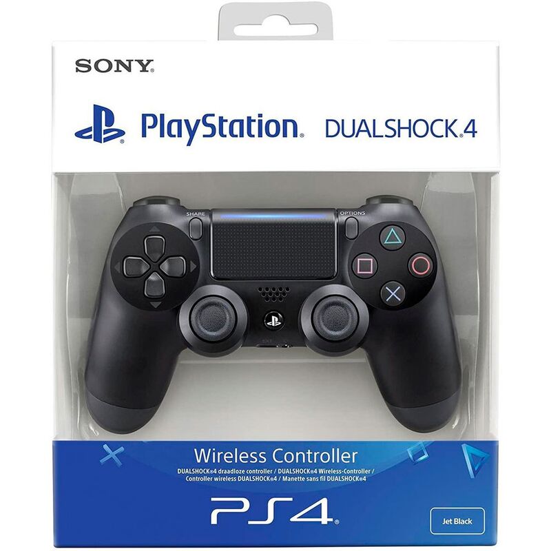 MANDO PS4 DUAL SHOCK 4 JET BLACK