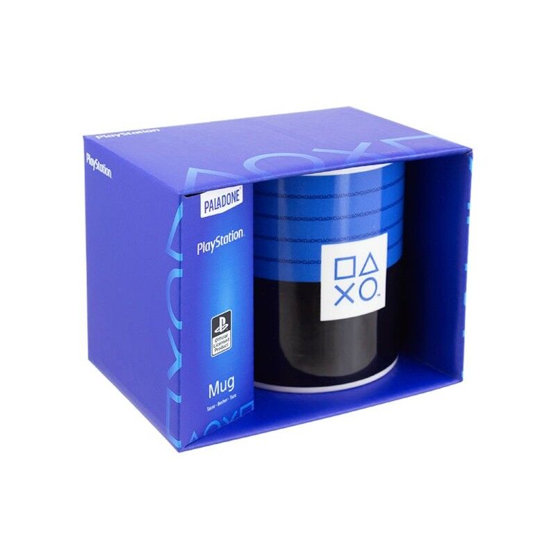 Taza Paladone Playstation Stripe