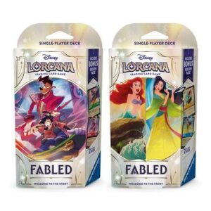 LORCANA TCG STARTERS S9 FABLED (8) (INGLES)