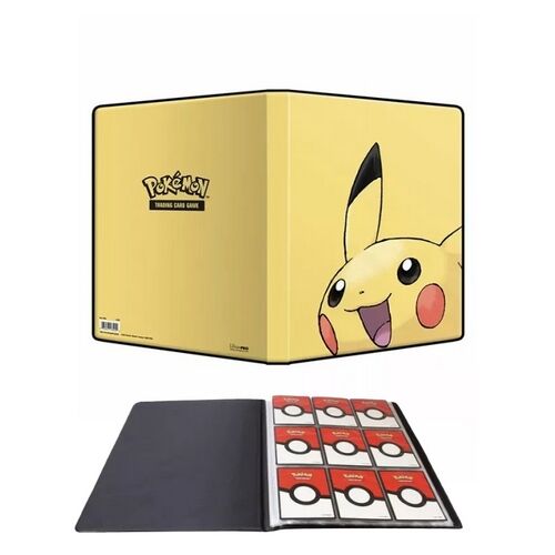 PORTAFOLIO 9 BOLSILLOS POKEMON PIKACHU YELLOW