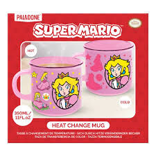 Princess peach heat change mug