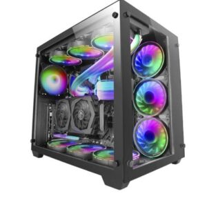 MARS GAMING Torre E-ATX MCV3 PREMIUM XXL BLACK