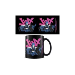 Arcane - Taza Negra 325 Ml Jinx