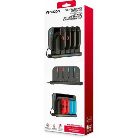 Kit carg rgb para 4 joy-con+venti. - SW2