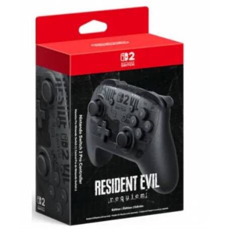 Nintendo Switch 2 Pro Controller Resident Evil Requiem Edition