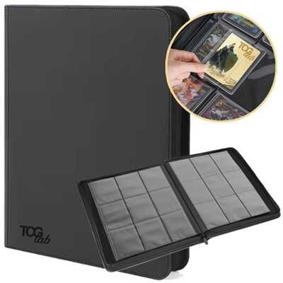 TcgLab 9-Pocket Toploader Album (252 Toploaders) - Black