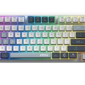 Msi Teclado FORGE GK600 TKL W SKY ES BT
