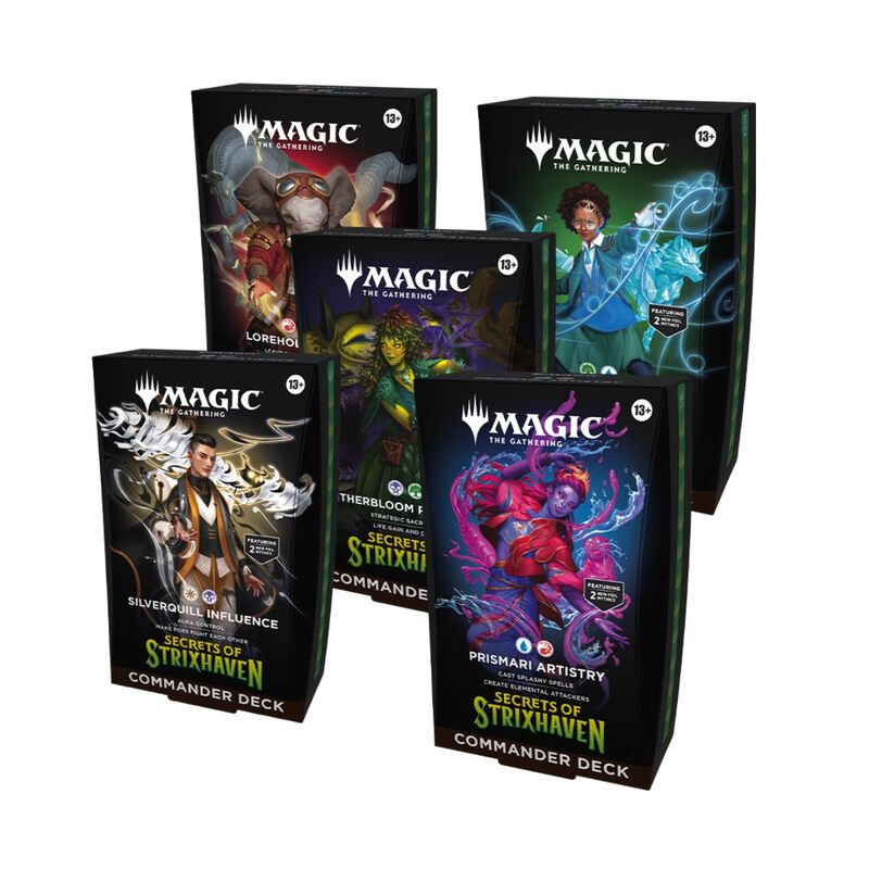 MAGIC  SECRETOS DE STRIXHAVEN Commander deck - INGLÉS