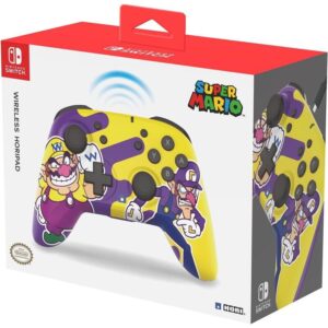 Wireless Controller HORIPAD Wario y Waluigi Switch2