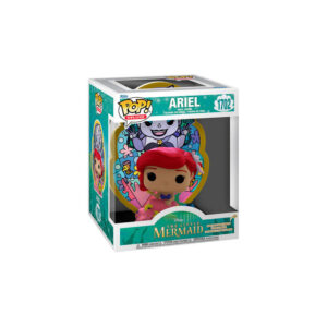 Figura Pop Deluxe Disney La Sirenita Ariel Ursula Stained Gl
