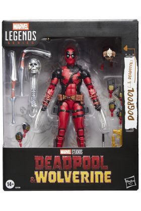 DEADPOOL  DOGPOOL FIGURAS 15 CM DEADPOOL  WOLVERINE MARVEL