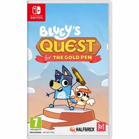 Blueys quest for gold pen - SWI