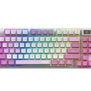 Msi Teclado FORGE GK600 TKL W VIOLET ES BT