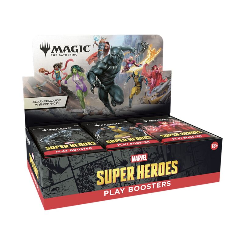 MARVEL SUPER HEROES Play Booster INGLÉS