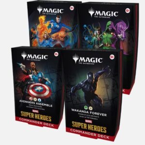 MARVEL SUPER HEROES COMMANDER DECK INGLES