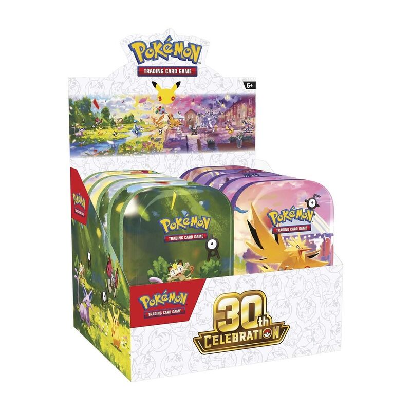 30TH MINI TINS ASSORTED DISPLAY EU