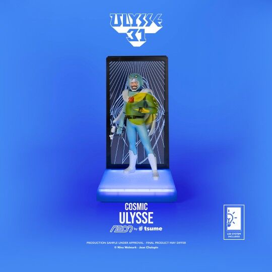 Ulysse 31 Ulises Versión Cósmica Figura Neón - Tsume