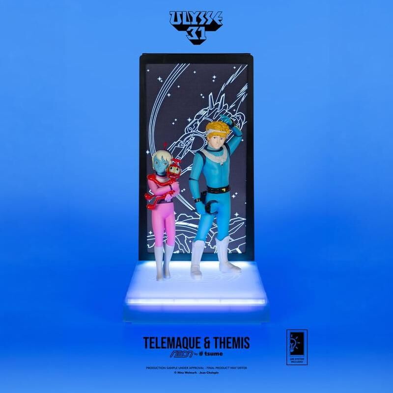 Ulysse 31 Telemachus y Themis Figura de Neón - Tsume