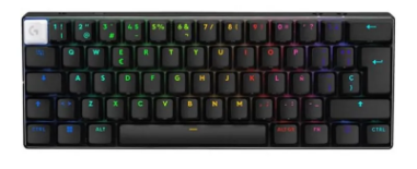 TECLADO GAMING LOGITECH PRO X 60 INALAMBRICO NEGRO