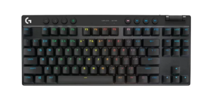 TECLADO GAMING LOGITECH PRO X TKL INALAMBRICO NEGRO TACTIL