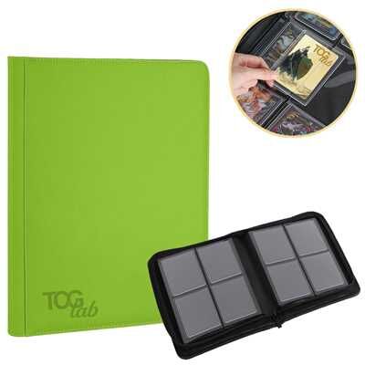 Album Toploader a 4 Tasche (112 toploader) - Green