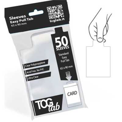 Bustine Protettive Easy Pull Tab - Ultra Clear - 50 micron