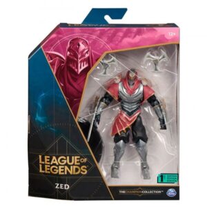Figuras Zed 15cm De League Of Legends Spin Master