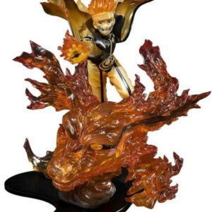 TAMASHII NATIONS NARUTO SHIPPUDEN: NARUTO UZUMAKI KURAMA KIZUNARELATION (21 CM)