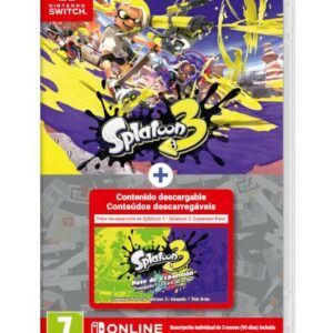 SPLATOON 3 + EXPANSION PASS + 3 MESES NSO